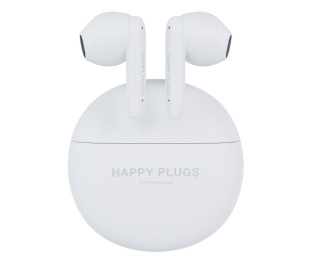 Happy Plugs Joy Lite bezprzewodowe słuchawki douszne z ENC white - 1289508 - zdjęcie